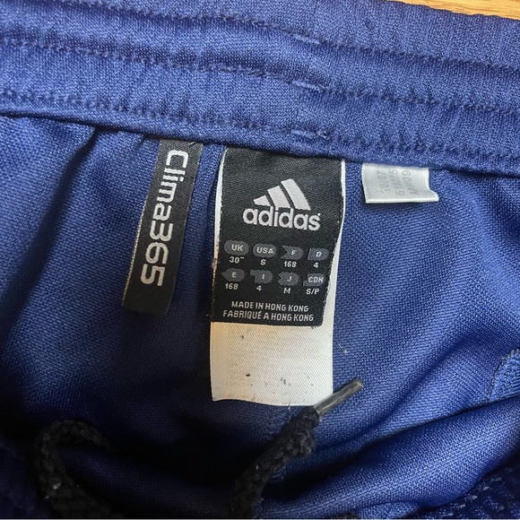 Adidas Men Navy Joggers with White Stripes - Picture 3 of 10
